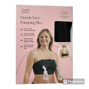 XL PLUS Hands-Free Pumping Bra - Comfortable, Adjustable, Customizable